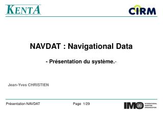 NAVDAT : Navigational Data - Présentation du système. -