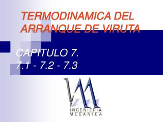 CAPITULO 7. 7.1 - 7.2 - 7.3