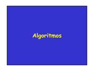 Algoritmos