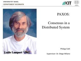 Introduction : What is consensus ?