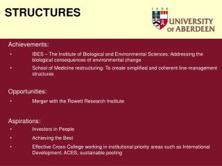 STRUCTURES