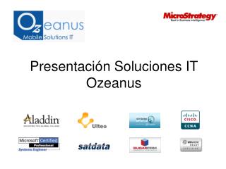 Presentación Soluciones IT Ozeanus