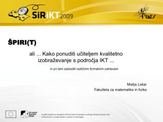 ŠPIRI(T)