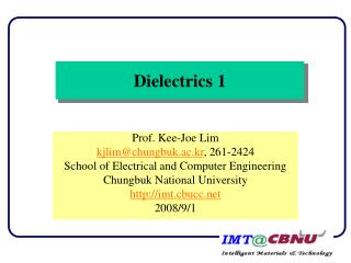 Dielectrics 1