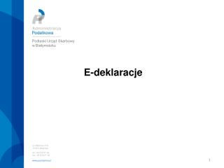 E-deklaracje