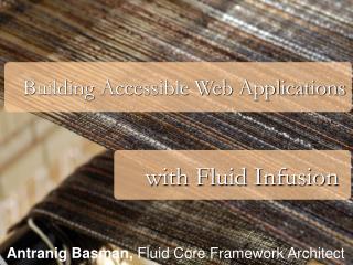 Building Accessible Web Applications