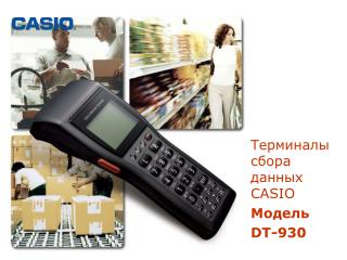 Терминалы сбора данных CASIO