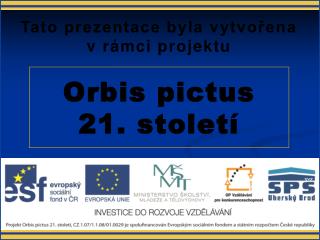 Orbis pictus 21. století