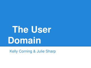 The User Domain
