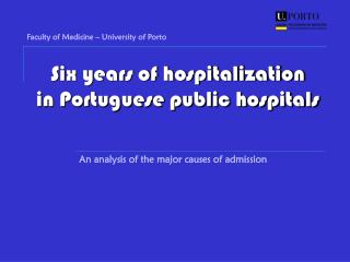 Six years of hospitalization in Portuguese public hospitals