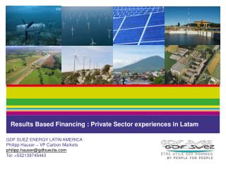 Results Based Financing : Private Sector experiences in Latam