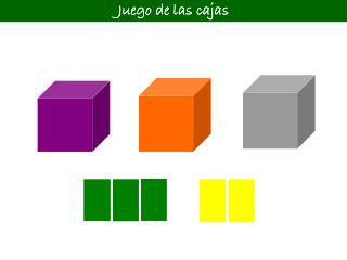 Juego de las cajas