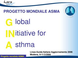 PROGETTO MONDIALE ASMA