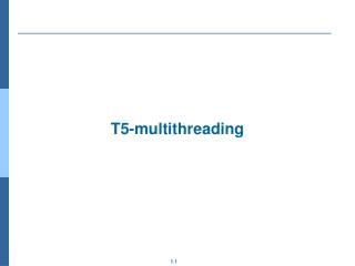 T5-multithreading