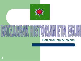 Batzarrak eta Auzolana