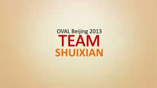 OVAL Beijing 2013