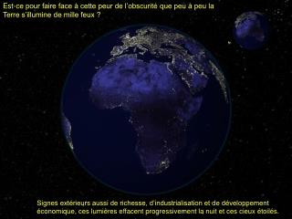 Cartographie du rapport de luminance artificielle/naturelle du ciel au zénith