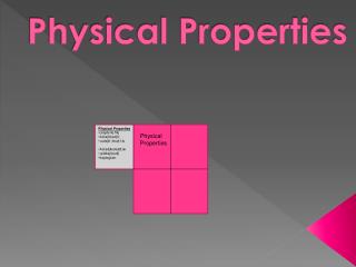 Physical Properties