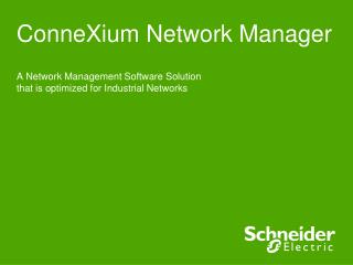 ConneXium Network Manager