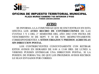 AVISO