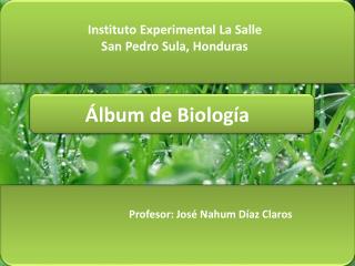 Álbum de Biología