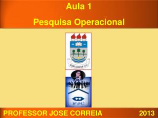 Aula 1 Pesquisa Operacional