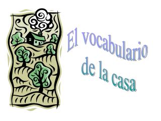 El vocabulario de la casa