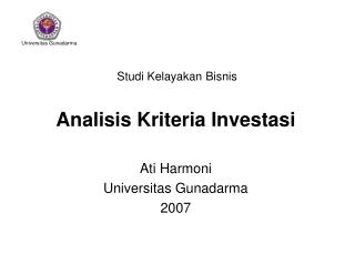 Studi Kelayakan Bisnis