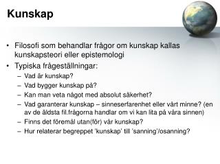 Kunskap