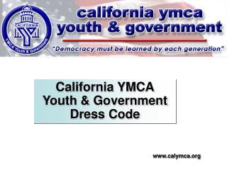 California YMCA Youth &amp; Government Dress Code