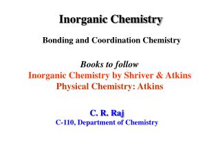 Inorganic Chemistry