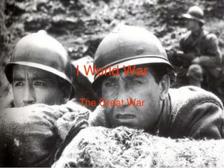 I World War