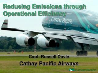 Reducing Emissions through Operational Efficiency