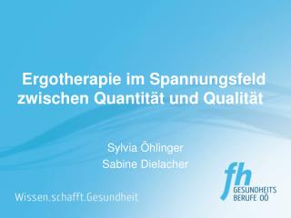 Ergotherapie im Spannungsfeld zwischen Quantität und Qualität