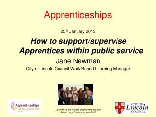 Apprenticeships