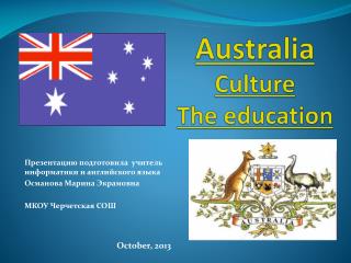 Australia Culture The education