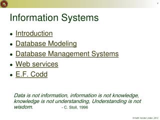 Information Systems