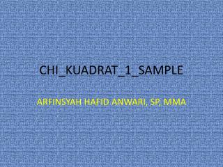 CHI_KUADRAT_1_SAMPLE