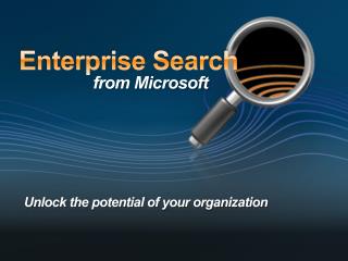 Microsoft Search Server 2008 – Whats New.