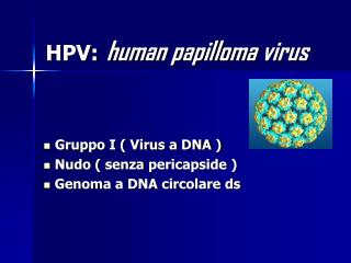 HPV: human papilloma virus