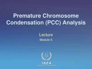 Premature Chromosome Condensation (PCC) Analysis
