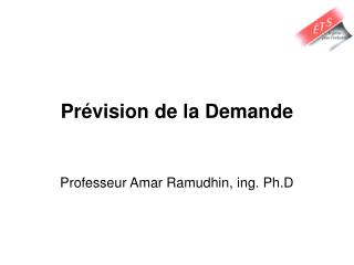 Prévision de la Demande