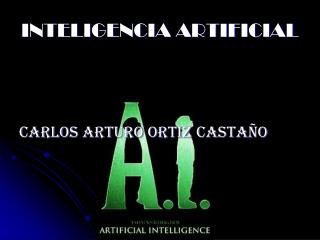 INTELIGENCIA ARTIFICIAL