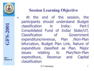 Session Learning Objective