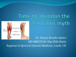 Time to abandon the Tendinitis myth