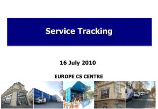 Service Tracking