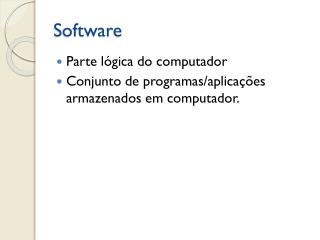 Software