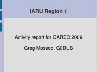 IARU Region 1