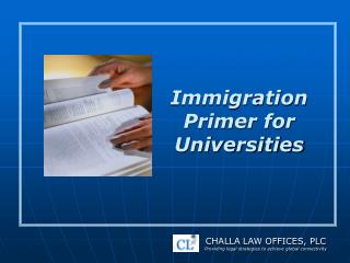 Immigration Primer for Universities