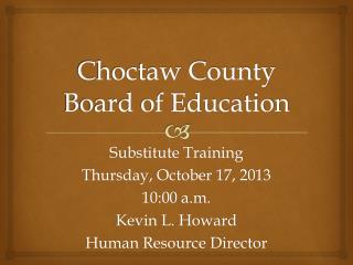 Choctaw County Board of Education